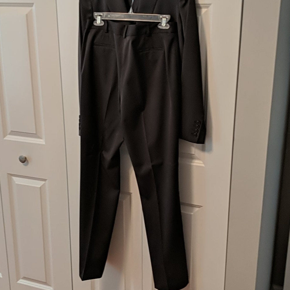 Anne Klein Suit Pants, Charcoal (set)
